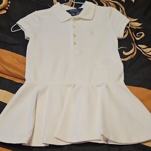 Polo by Ralph Lauren Kids White Polo Dress